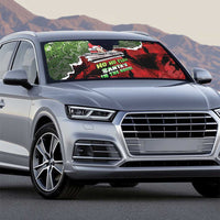 Hip Hop Christmas Auto Sun Shade DJ Santa Ho Ho Flow - Wonder Print Shop