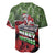 Hip Hop Christmas Baseball Jersey DJ Santa Ho Ho Flow - Wonder Print Shop