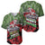 Hip Hop Christmas Baseball Jersey DJ Santa Ho Ho Flow - Wonder Print Shop