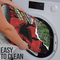 Hip Hop Christmas Bathroom Set DJ Santa Ho Ho Flow - Wonder Print Shop