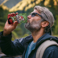 Hip Hop Christmas 4 in 1 Can Cooler Tumbler DJ Santa Ho Ho Flow - Wonder Print Shop