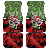 Hip Hop Christmas Car Mats DJ Santa Ho Ho Flow - Wonder Print Shop