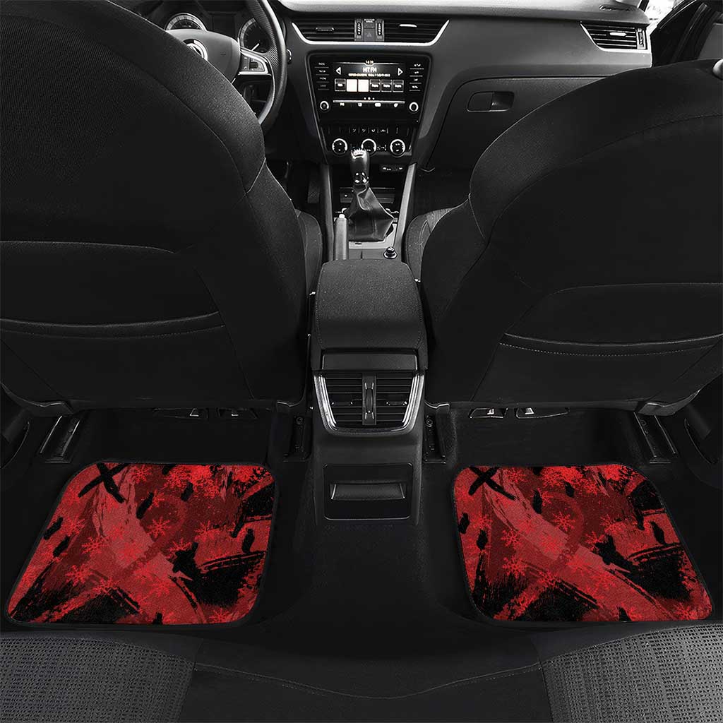 Hip Hop Christmas Car Mats DJ Santa Ho Ho Flow - Wonder Print Shop