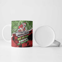 Hip Hop Christmas Ceramic Mug DJ Santa Ho Ho Flow - Wonder Print Shop