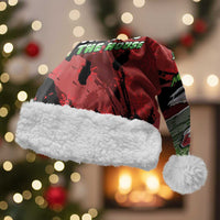 Hip Hop Christmas Santa Hat DJ Santa Ho Ho Flow - Wonder Print Shop