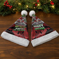 Hip Hop Christmas Santa Hat DJ Santa Ho Ho Flow - Wonder Print Shop