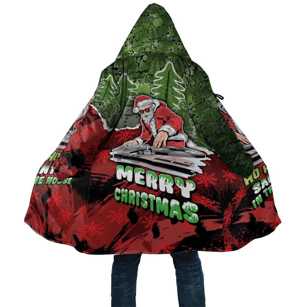 Hip Hop Christmas Cloak DJ Santa Ho Ho Flow - Wonder Print Shop