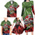 Hip Hop Christmas Family Matching Long Sleeve Bodycon Dress and Hawaiian Shirt DJ Santa Ho Ho Flow - Wonder Print Shop