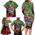 Hip Hop Christmas Family Matching Long Sleeve Bodycon Dress and Hawaiian Shirt DJ Santa Ho Ho Flow - Wonder Print Shop