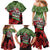 Hip Hop Christmas Family Matching Mermaid Dress and Hawaiian Shirt DJ Santa Ho Ho Flow - Wonder Print Shop
