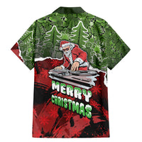 Hip Hop Christmas Family Matching Mermaid Dress and Hawaiian Shirt DJ Santa Ho Ho Flow - Wonder Print Shop