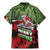 Hip Hop Christmas Family Matching Mermaid Dress and Hawaiian Shirt DJ Santa Ho Ho Flow - Wonder Print Shop