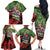 Hip Hop Christmas Family Matching Off The Shoulder Long Sleeve Dress and Hawaiian Shirt DJ Santa Ho Ho Flow - Wonder Print Shop