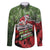 Hip Hop Christmas Family Matching Off The Shoulder Long Sleeve Dress and Hawaiian Shirt DJ Santa Ho Ho Flow - Wonder Print Shop