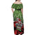 Hip Hop Christmas Family Matching Off Shoulder Maxi Dress and Hawaiian Shirt DJ Santa Ho Ho Flow - Wonder Print Shop