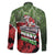 Hip Hop Christmas Family Matching Short Sleeve Bodycon Dress and Hawaiian Shirt DJ Santa Ho Ho Flow - Wonder Print Shop