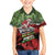 Hip Hop Christmas Family Matching Summer Maxi Dress and Hawaiian Shirt DJ Santa Ho Ho Flow - Wonder Print Shop