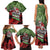 Hip Hop Christmas Family Matching Tank Maxi Dress and Hawaiian Shirt DJ Santa Ho Ho Flow - Wonder Print Shop