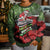 Hip Hop Christmas Kid Ugly Christmas Sweater DJ Santa Ho Ho Flow - Wonder Print Shop