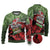 Hip Hop Christmas Ugly Christmas Sweater DJ Santa Ho Ho Flow - Wonder Print Shop