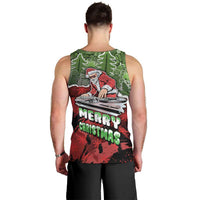 Hip Hop Christmas Men Tank Top DJ Santa Ho Ho Flow - Wonder Print Shop