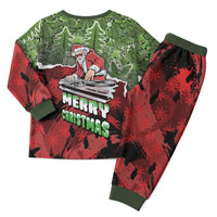 Hip Hop Christmas Pajama Set DJ Santa Ho Ho Flow - Wonder Print Shop