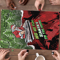 Hip Hop Christmas Puzzle DJ Santa Ho Ho Flow - Wonder Print Shop