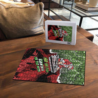 Hip Hop Christmas Puzzle DJ Santa Ho Ho Flow - Wonder Print Shop