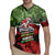 Hip Hop Christmas Rugby Jersey DJ Santa Ho Ho Flow - Wonder Print Shop