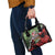 Hip Hop Christmas Shoulder Handbag DJ Santa Ho Ho Flow - Wonder Print Shop