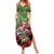 Hip Hop Christmas Summer Maxi Dress DJ Santa Ho Ho Flow - Wonder Print Shop