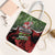 Hip Hop Christmas Tote Bag DJ Santa Ho Ho Flow - Wonder Print Shop