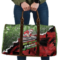 Hip Hop Christmas Travel Bag DJ Santa Ho Ho Flow - Wonder Print Shop