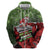 Hip Hop Christmas Zip Hoodie DJ Santa Ho Ho Flow - Wonder Print Shop