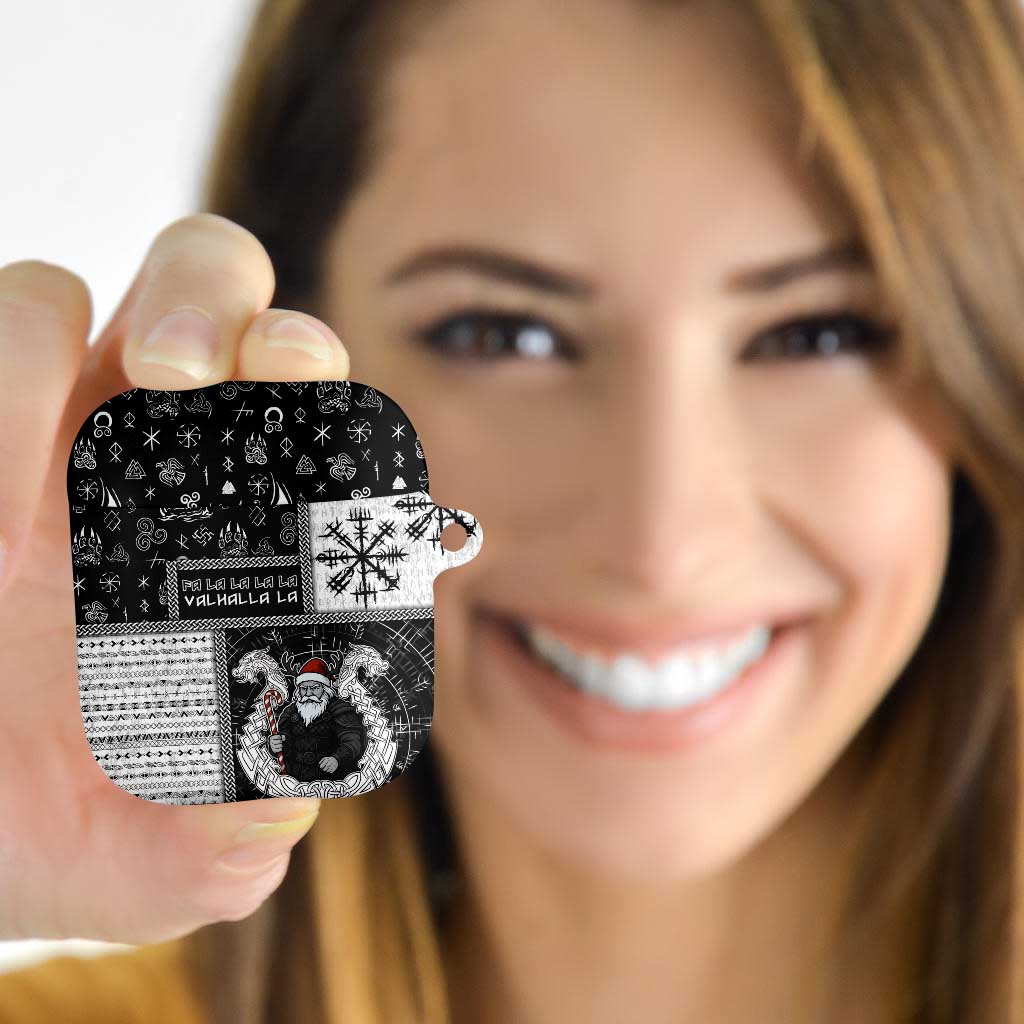 Vikings Christmas AirPods Case Fa La La La Valhalla La - Wonder Print Shop