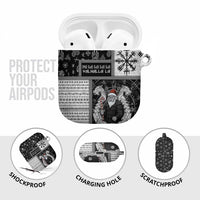Vikings Christmas AirPods Case Fa La La La Valhalla La - Wonder Print Shop