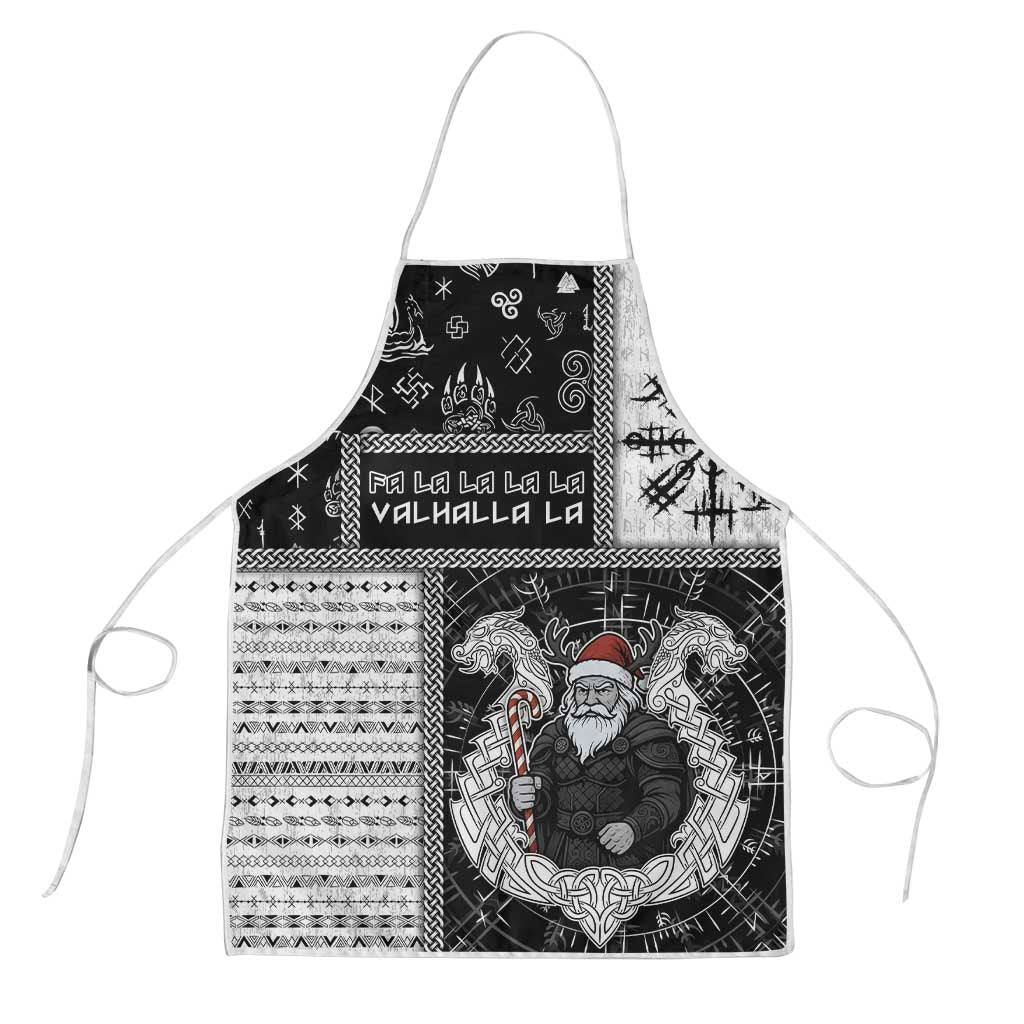 Vikings Christmas Apron Fa La La La Valhalla La - Wonder Print Shop