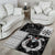 Vikings Christmas Area Rug Fa La La La Valhalla La - Wonder Print Shop
