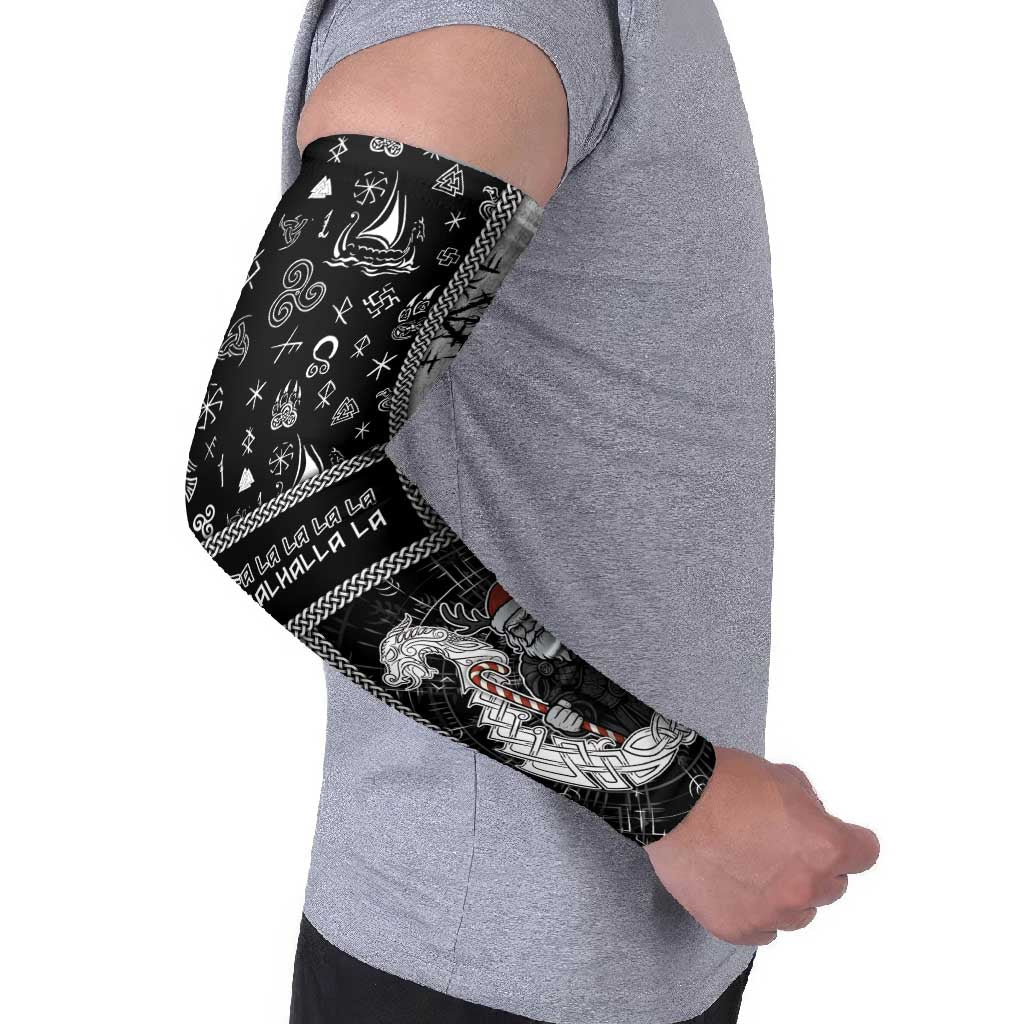 Vikings Christmas Arm Sleeves Fa La La La Valhalla La - Wonder Print Shop