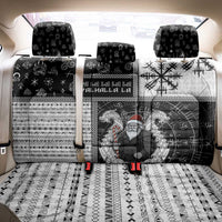 Vikings Christmas Back Car Seat Cover Fa La La La Valhalla La - Wonder Print Shop