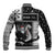 Vikings Christmas Baseball Jacket Fa La La La Valhalla La - Wonder Print Shop