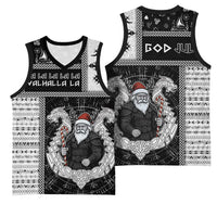 Vikings Christmas Basketball Jersey Fa La La La Valhalla La - Wonder Print Shop