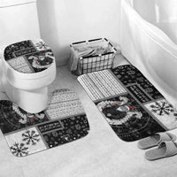 Vikings Christmas Bathroom Set Fa La La La Valhalla La - Wonder Print Shop