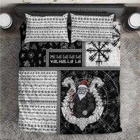 Vikings Christmas Bedding Set Fa La La La Valhalla La - Wonder Print Shop