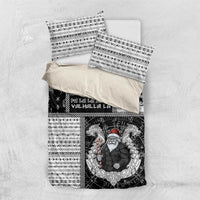 Vikings Christmas Bedding Set Fa La La La Valhalla La - Wonder Print Shop