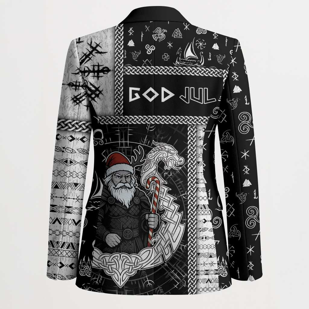 Vikings Christmas Blazer Fa La La La Valhalla La - Wonder Print Shop