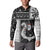 Vikings Christmas Button Sweatshirt Fa La La La Valhalla La - Wonder Print Shop