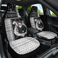 Vikings Christmas Car Seat Cover Fa La La La Valhalla La - Wonder Print Shop