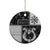 Viking Christmas Ceramic Ornament Fa La La La Valhalla La - Wonder Print Shop