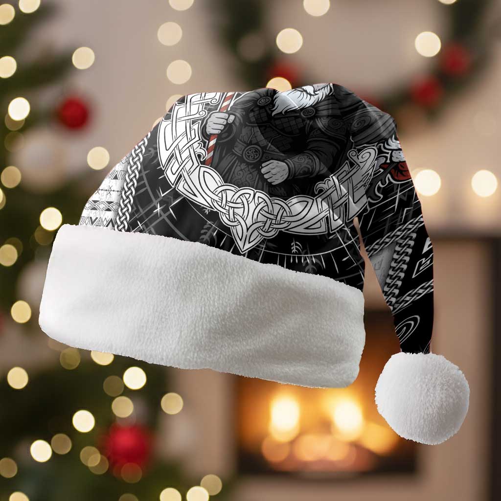 Viking Christmas Santa Hat Fa La La La Valhalla La - Wonder Print Shop
